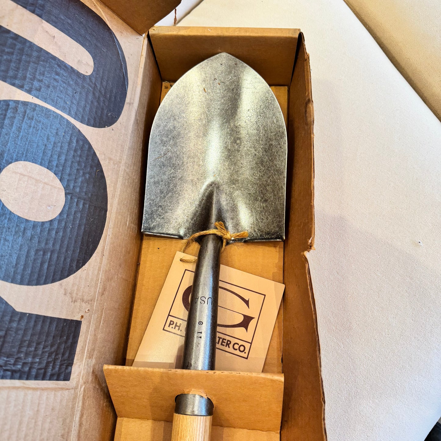 Vintage Advertising ‘ We Dig You’ Shovel Prototype