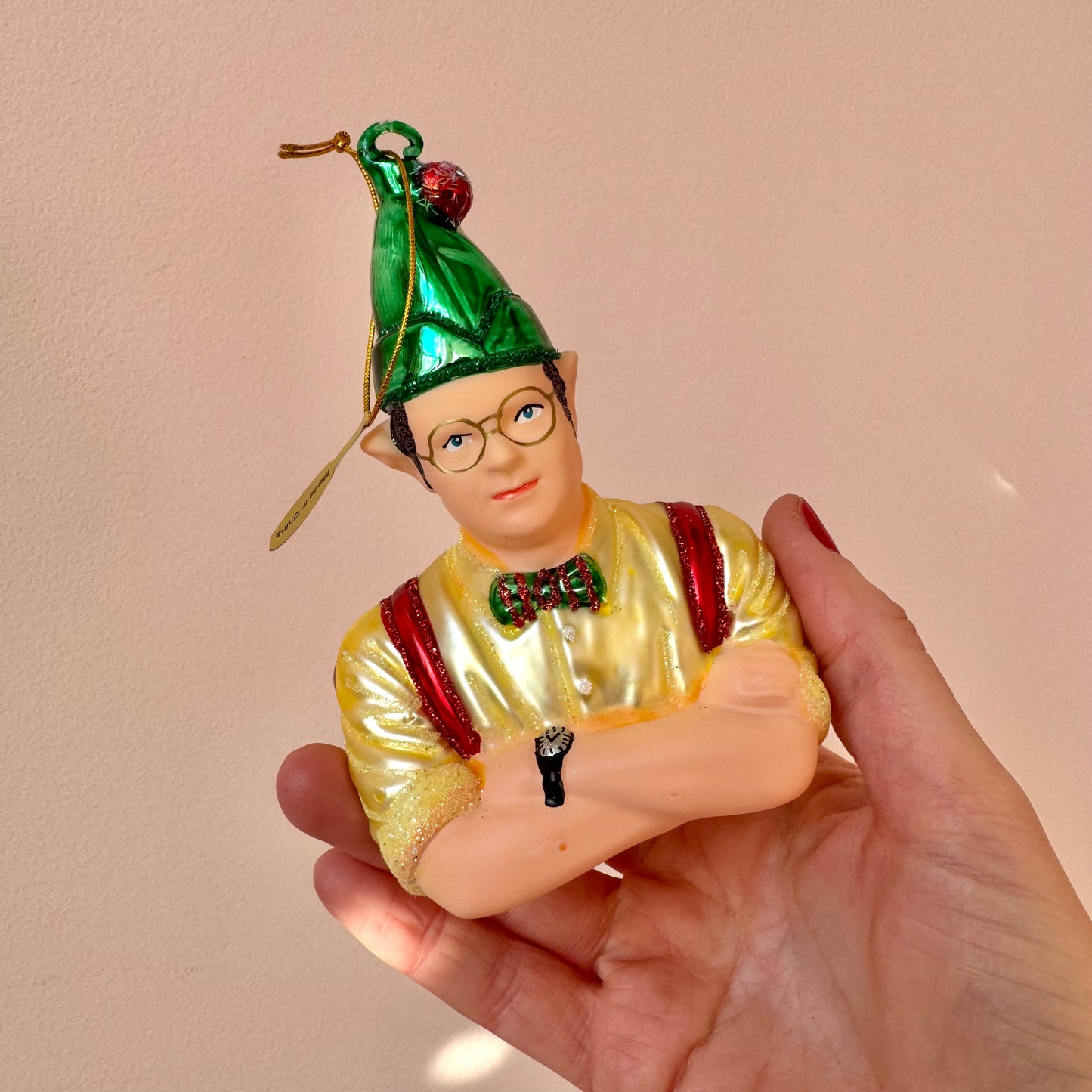 Dwight The Christmas Elf Ornament