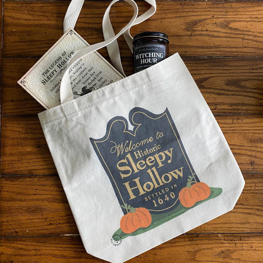 Welcome to Sleepy Hollow Tote Bag