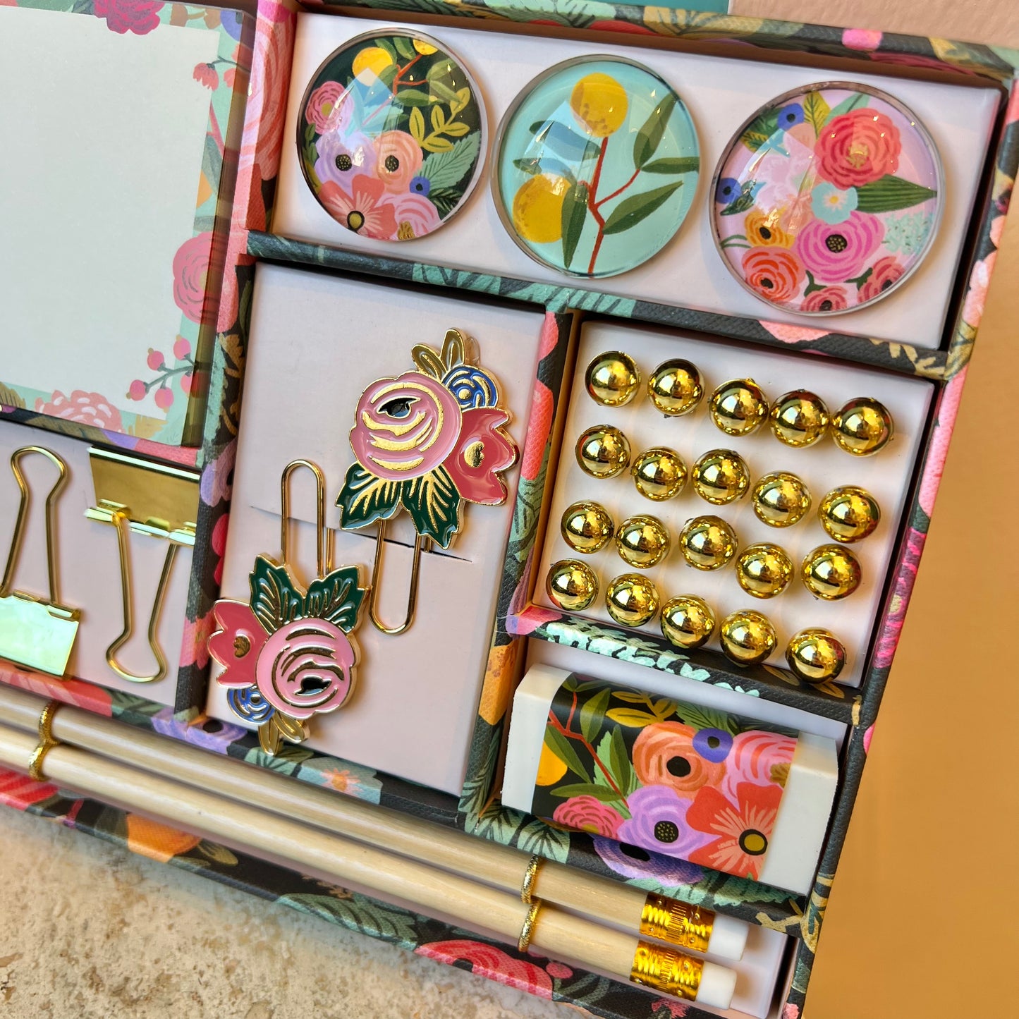 Garden Party Stationery Tackle Box