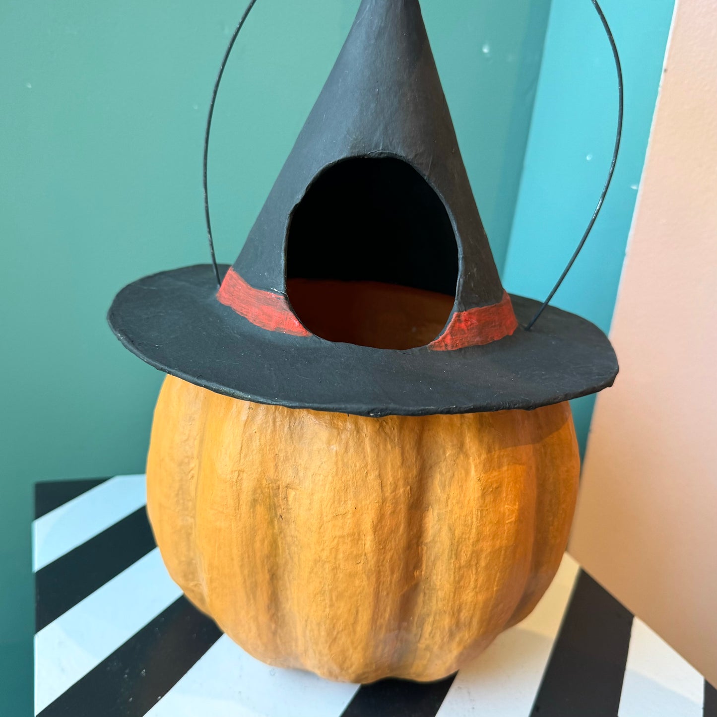 Pumpkin Witch Candy Bucket