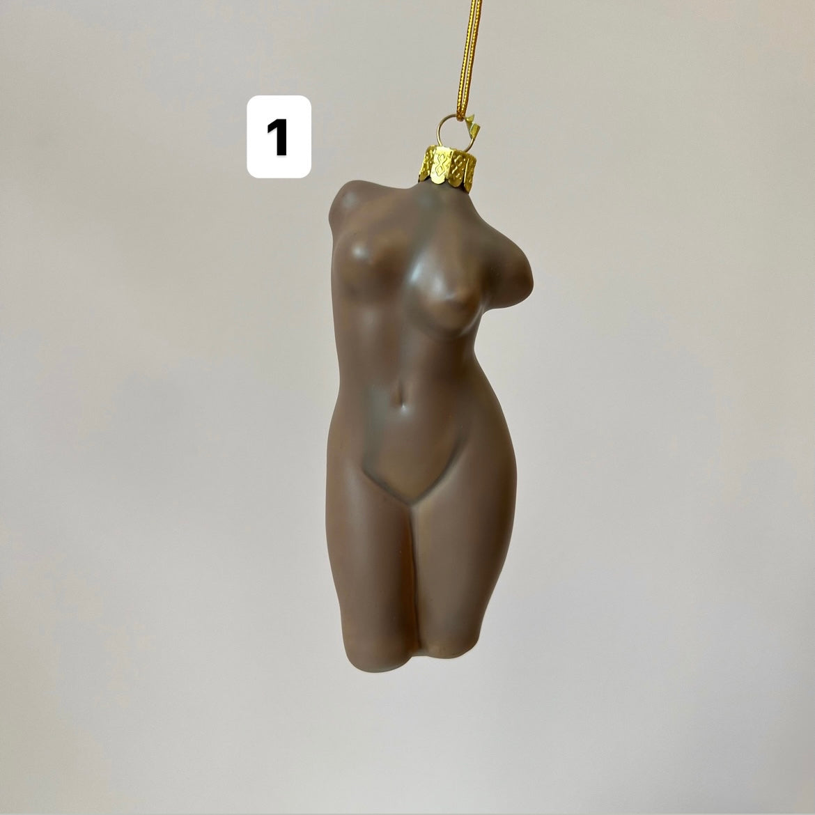 Nude Woman Torso Ornament
