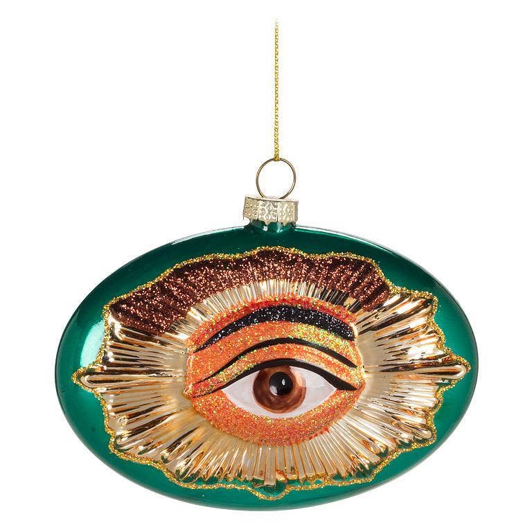 Oval Sacred Eye Ornament