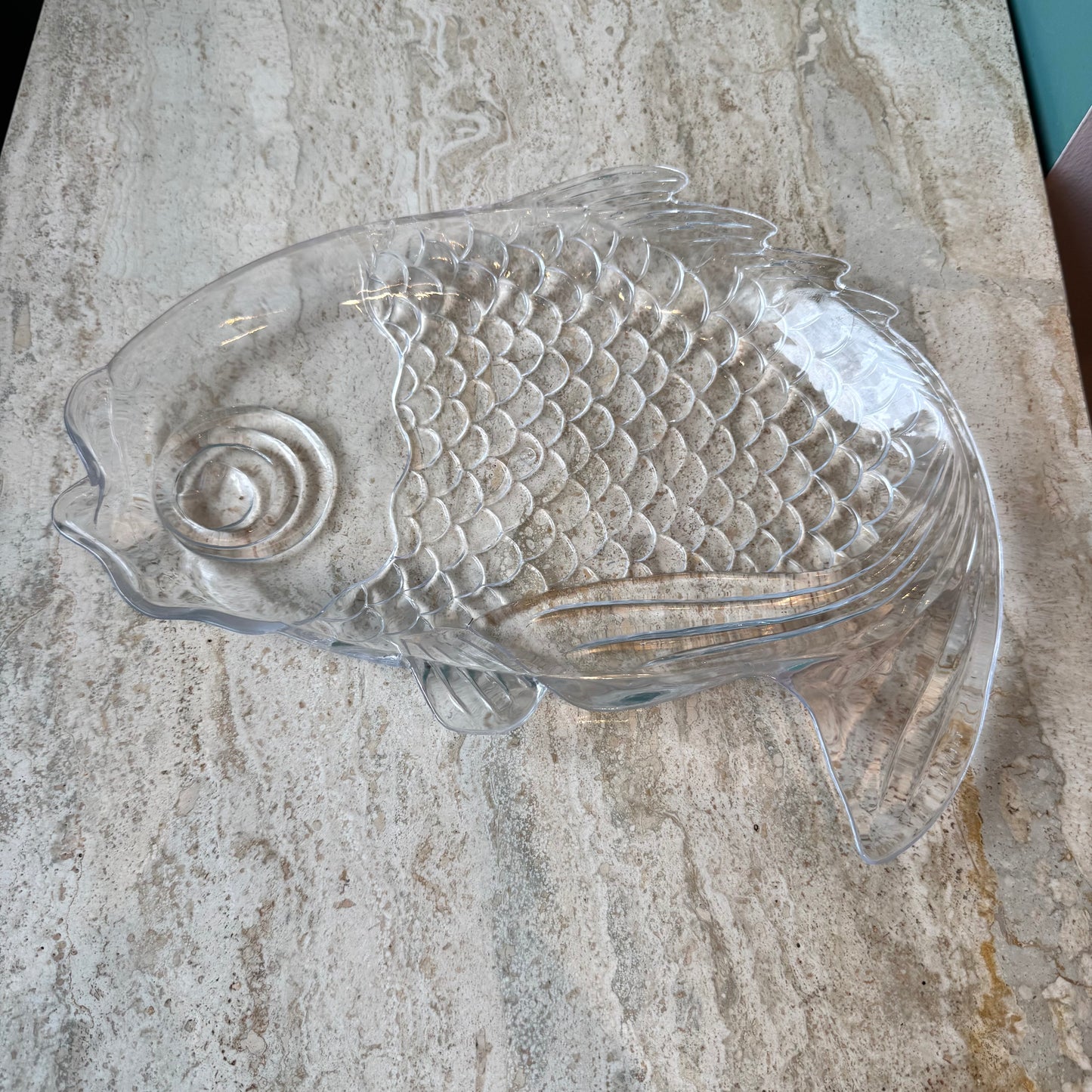 Vintage Lucite Fish Tray