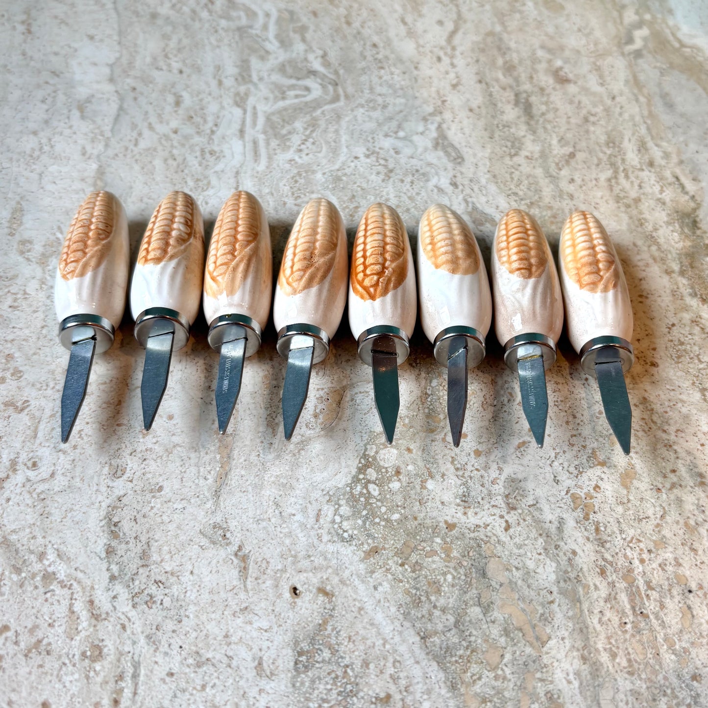Vintage Set of 8 Corn on the Cob Holders/Picks