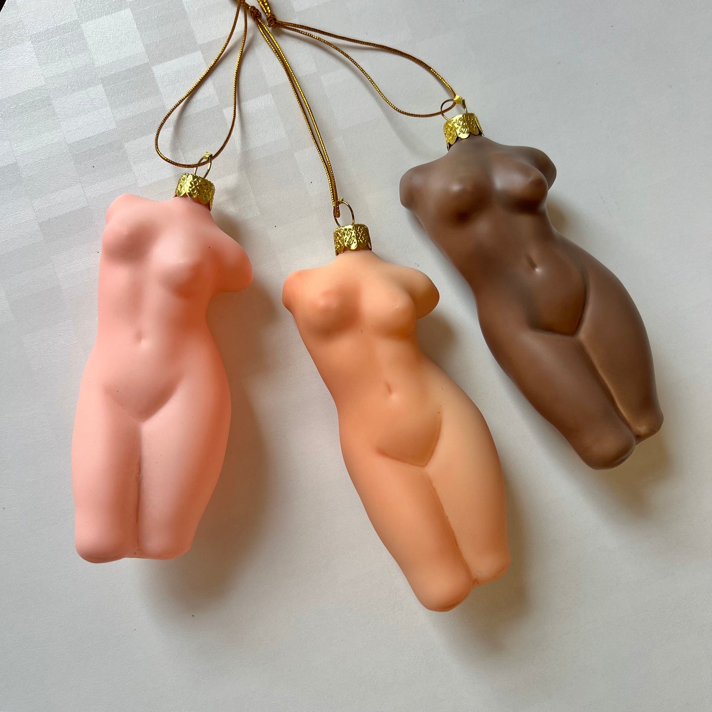 Nude Woman Torso Ornament