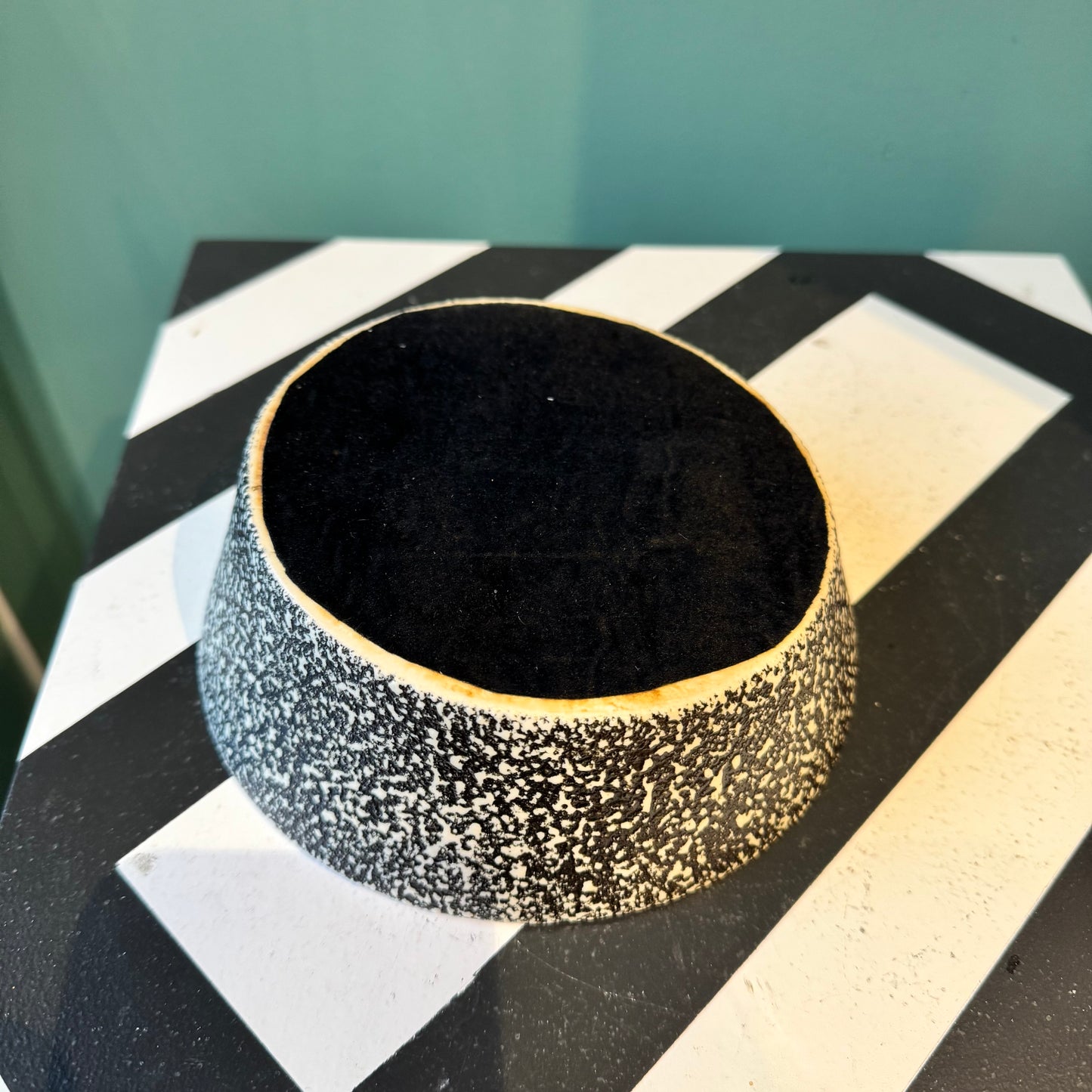 Mid Century Ceramic Speckled Ashtray