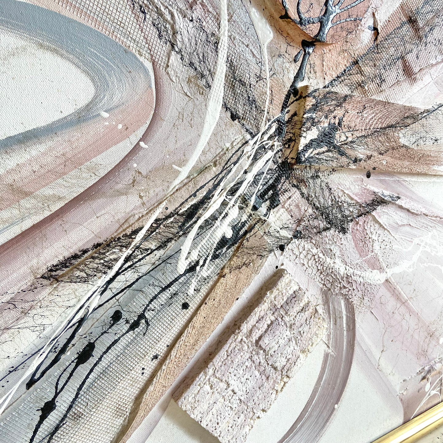 Vintage Postmodern Abstract 3D Artwork