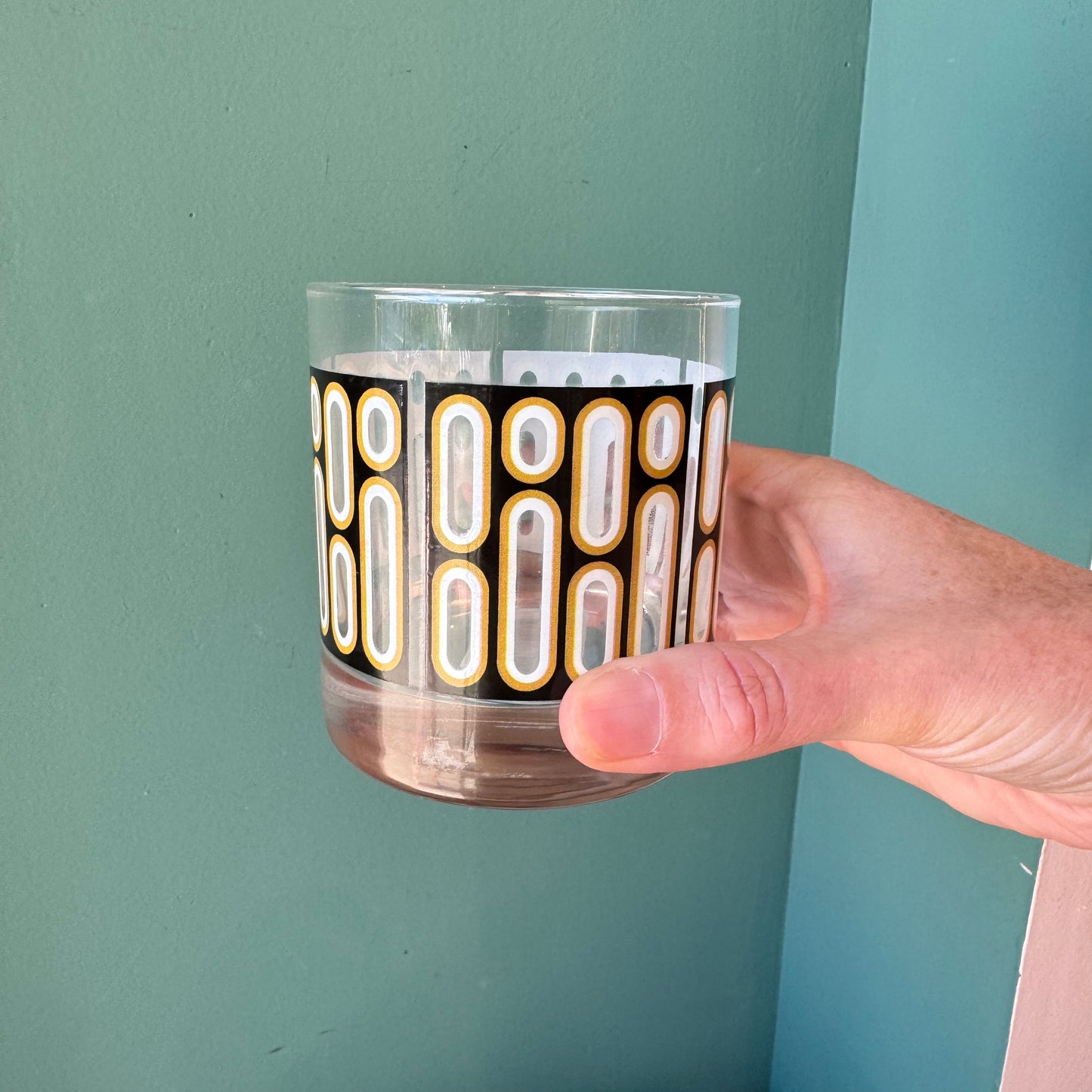 Dots & Dashes Black Rocks Glasses - PAIR