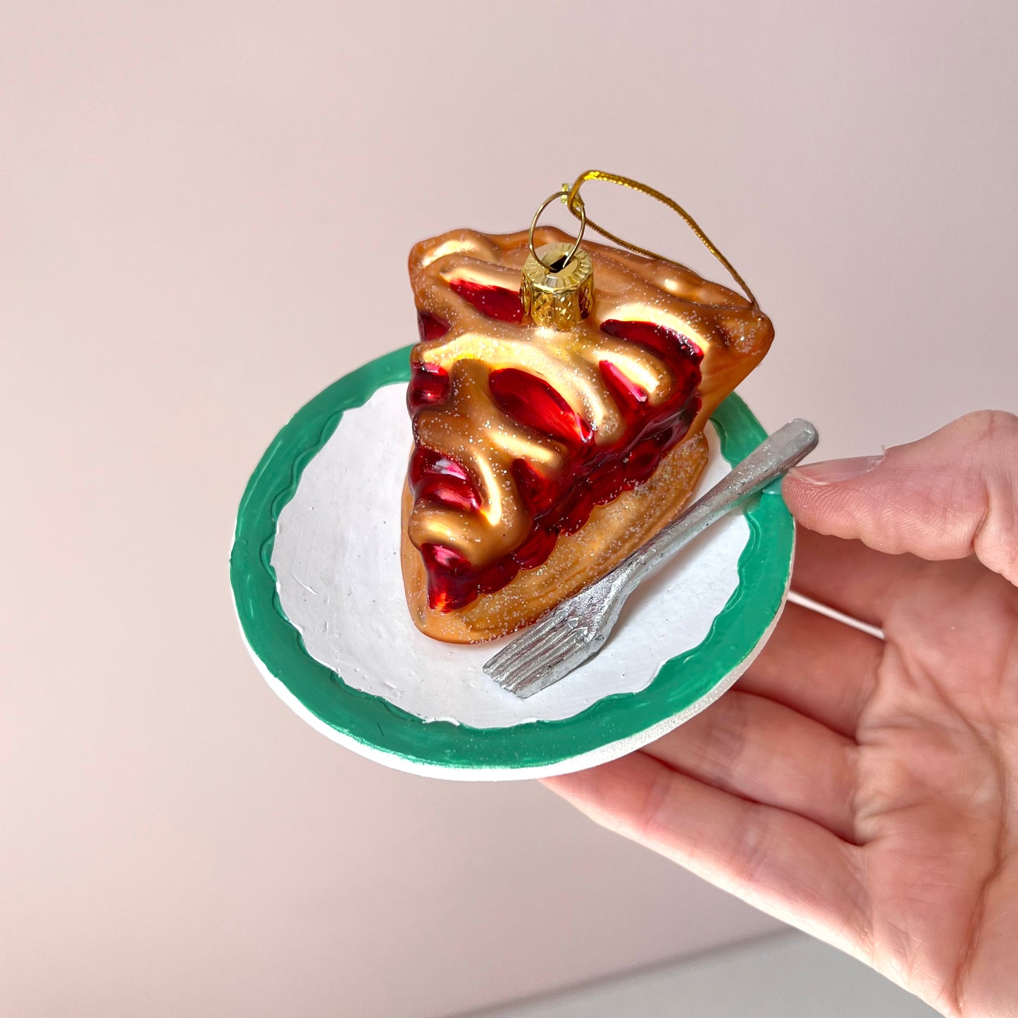 Slice of Cherry Pie Ornament