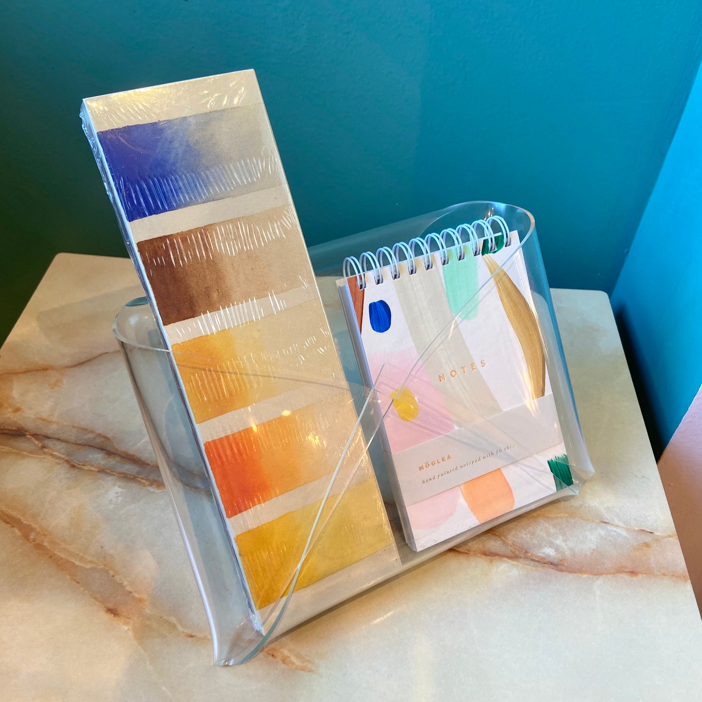 Vintage Lucite Envelope Desk Organizer