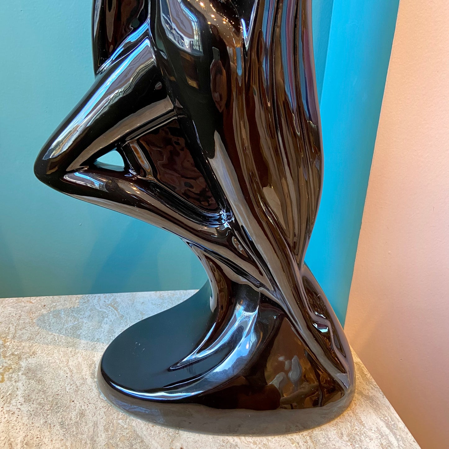 Vintage Haeger Ceramic Woman Sculpture