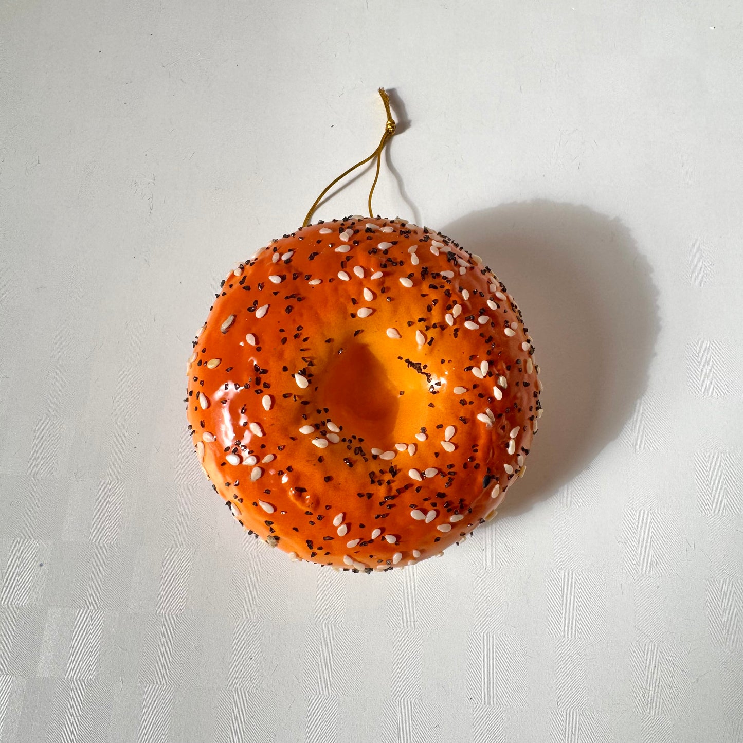 Bagel With Lox Holiday Ornament
