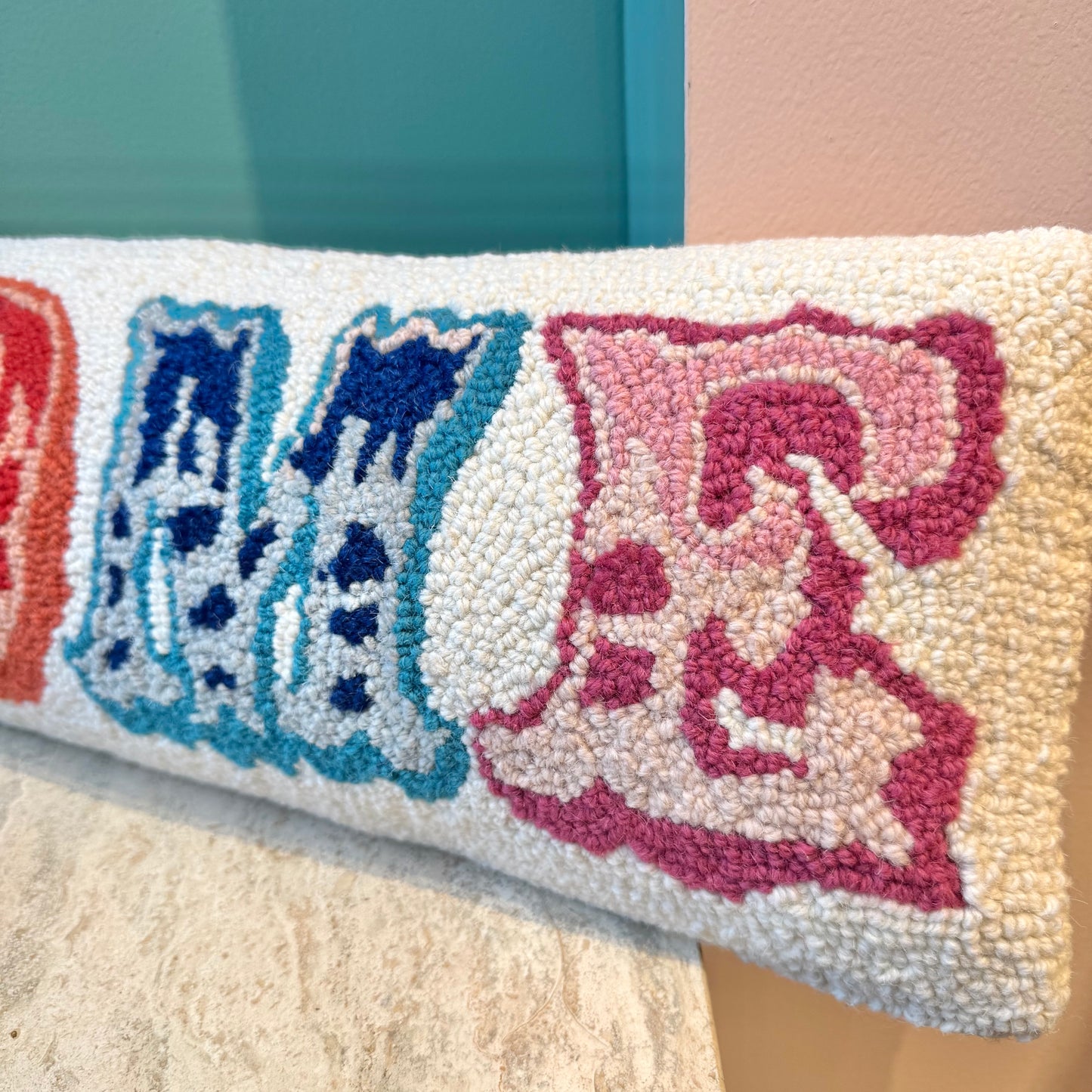 Colorful Home Hook Pillow