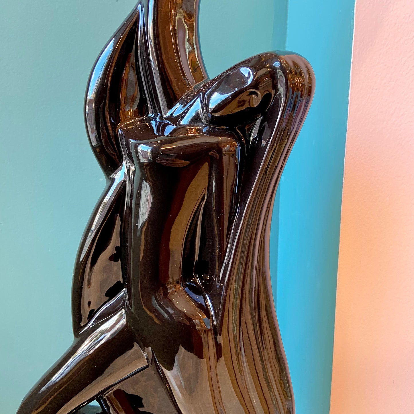 Vintage Haeger Ceramic Woman Sculpture