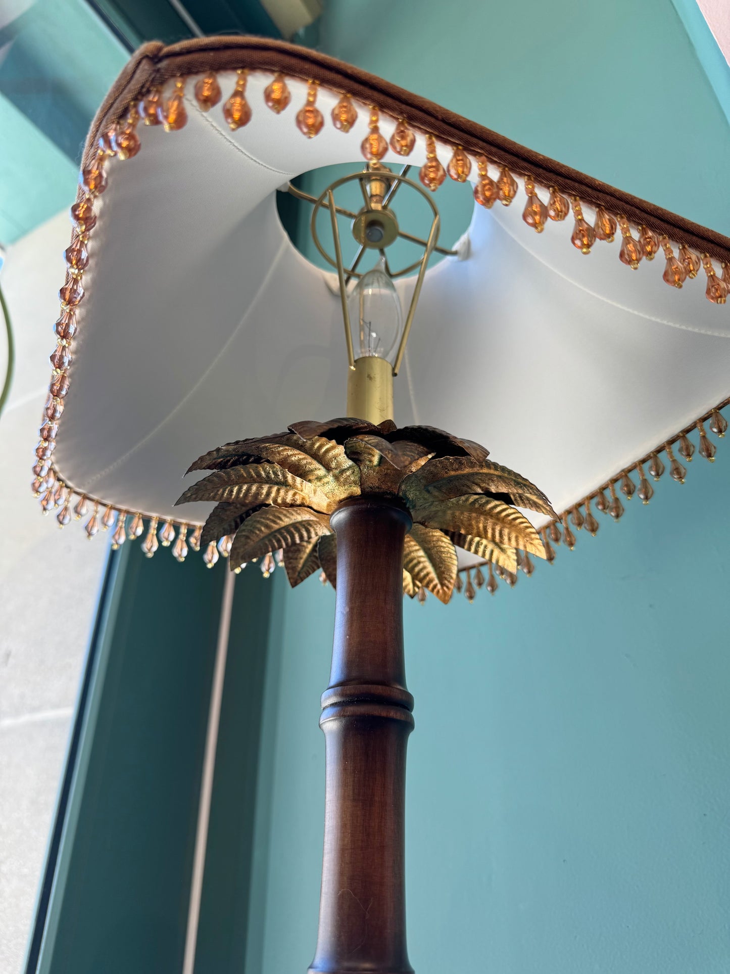 Vintage Raymond Waites for Tyndale Asian Elephant and Rider Table Lamp