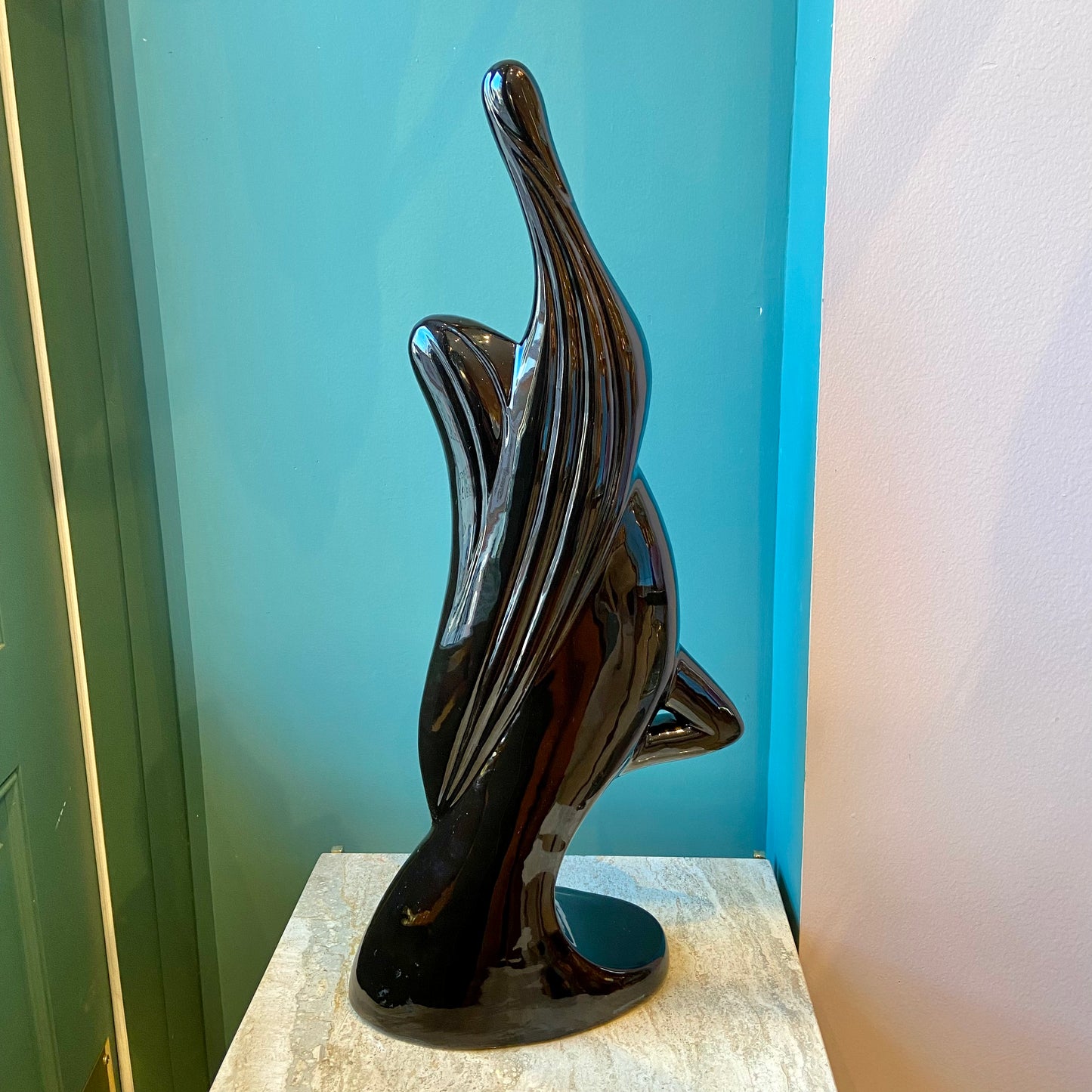 Vintage Haeger Ceramic Woman Sculpture