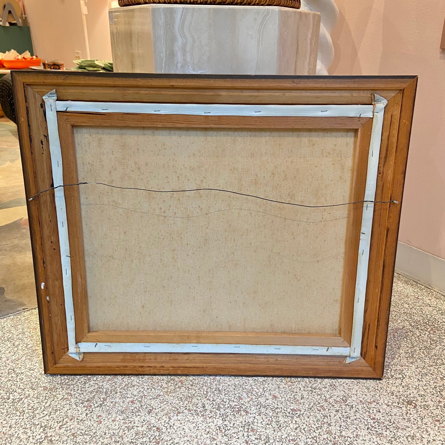 Framed Vintage Bengal Tiger Artwork
