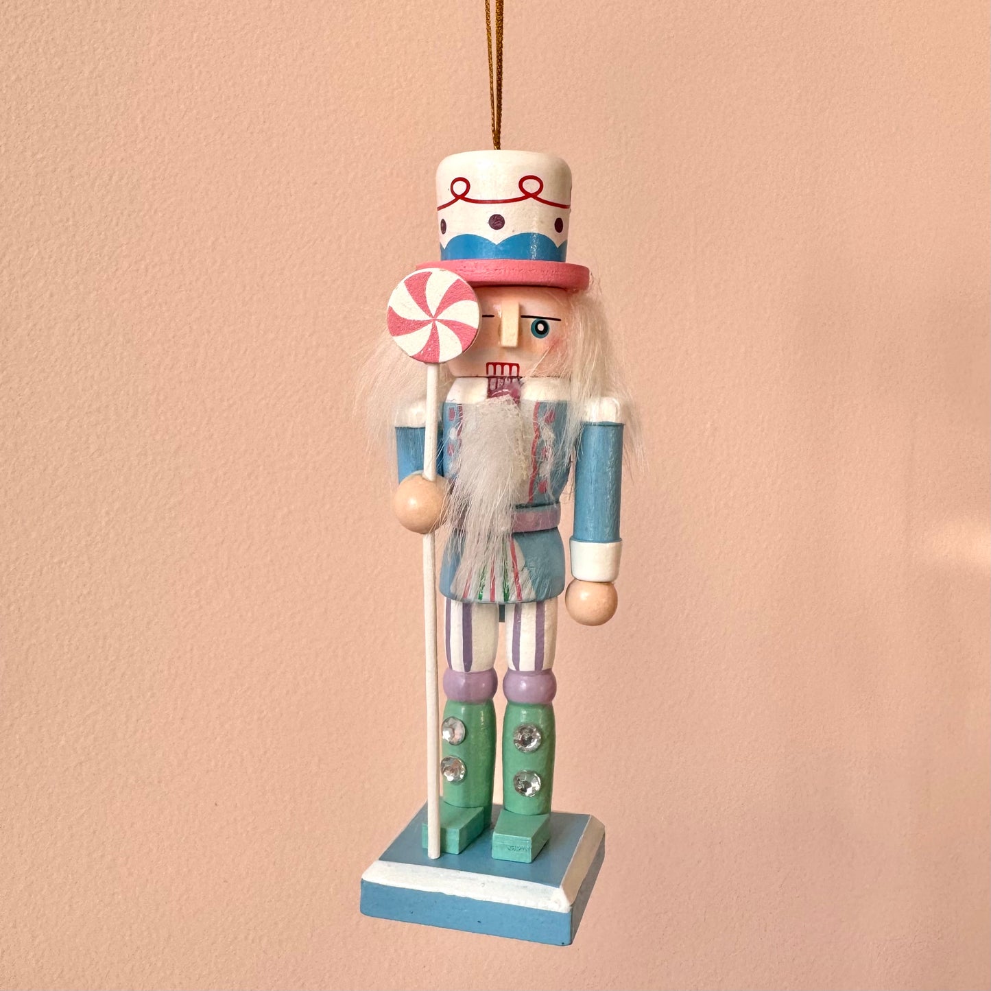 5" Pastel Nutcracker Ornament