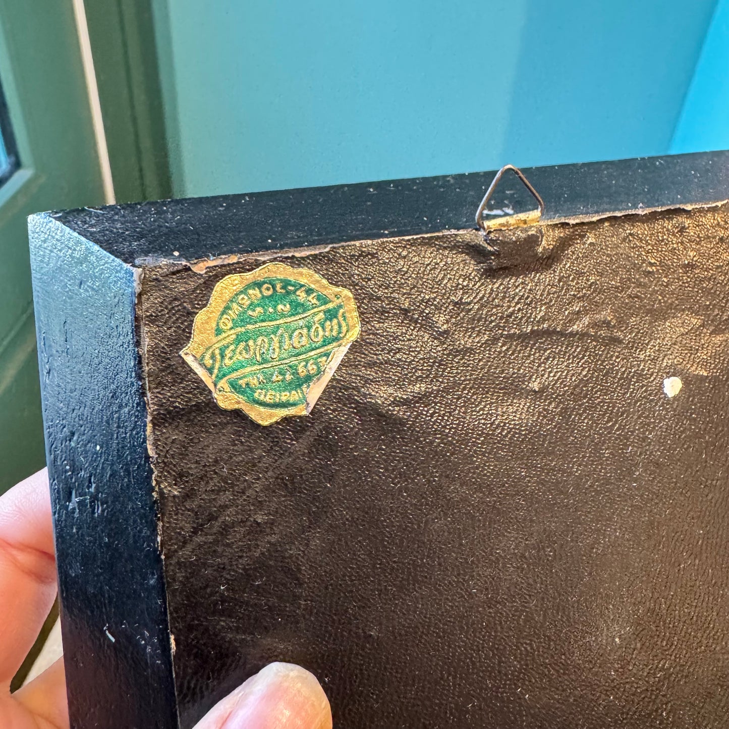 Pair of Vintage Needlepoint Ballerina Wall Plaques