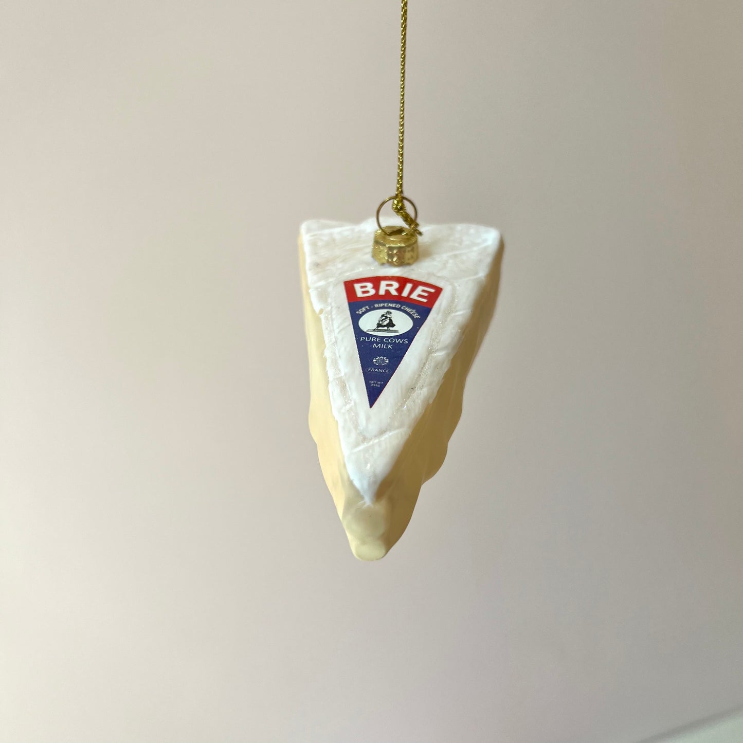 Wedge of Brie Ornament