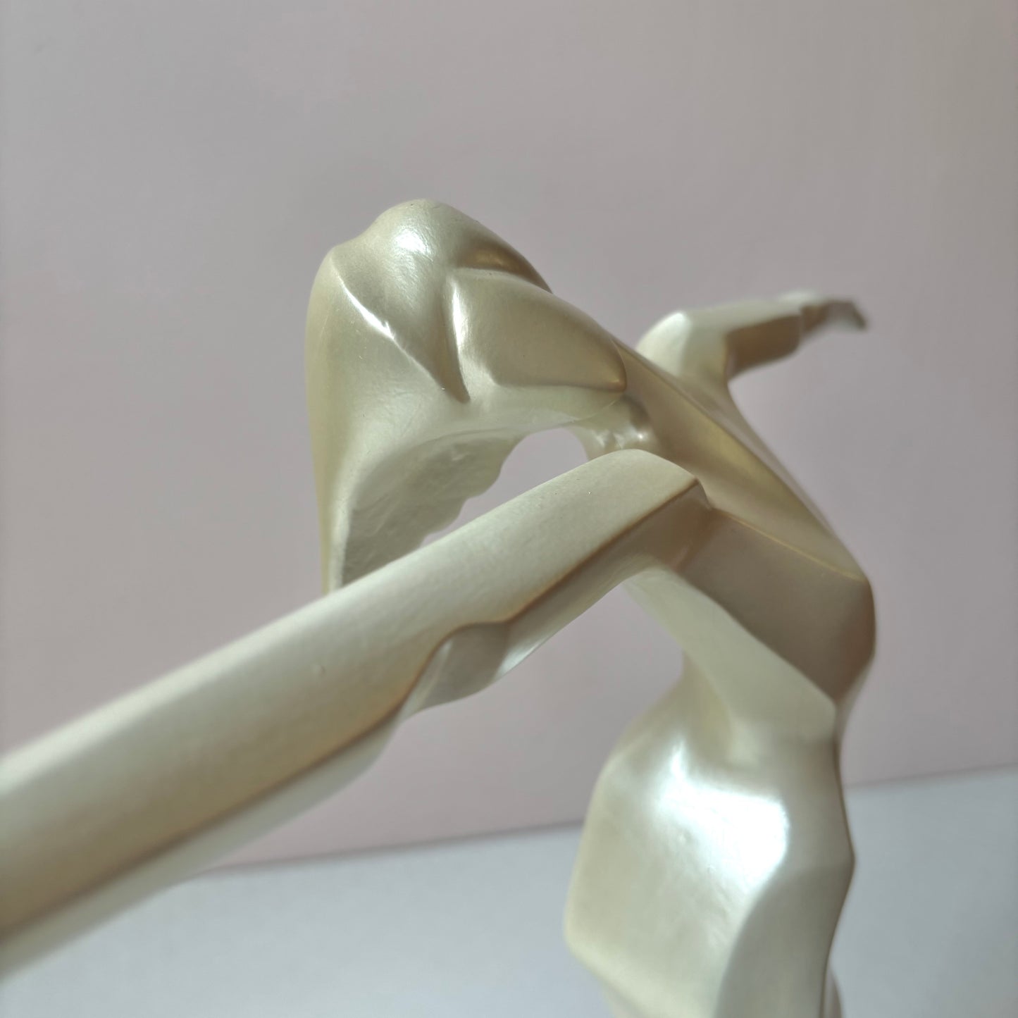 Vintage Art Deco Dramatic Posing Figure Statue