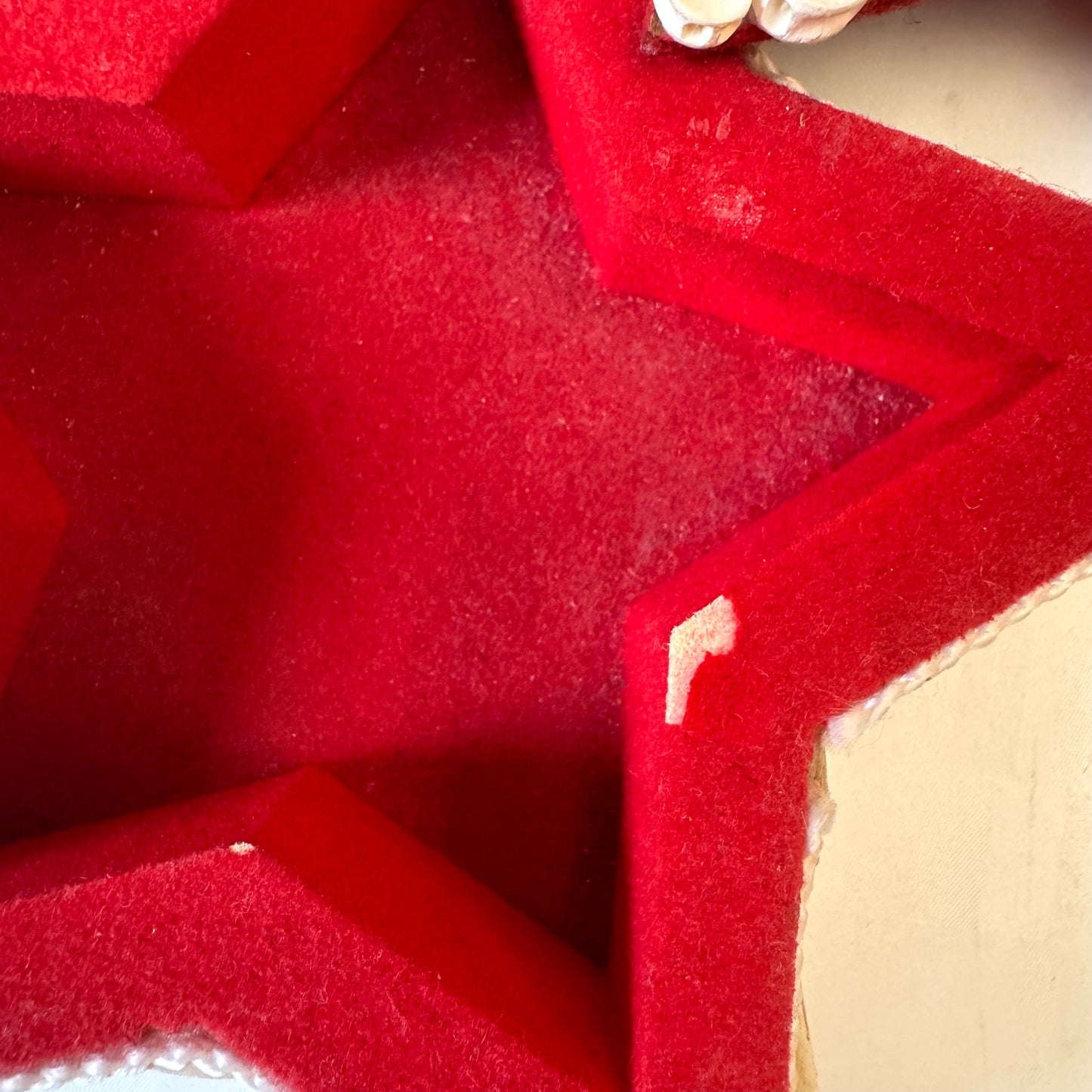 Vintage Shell Encrusted Star Shaped Box