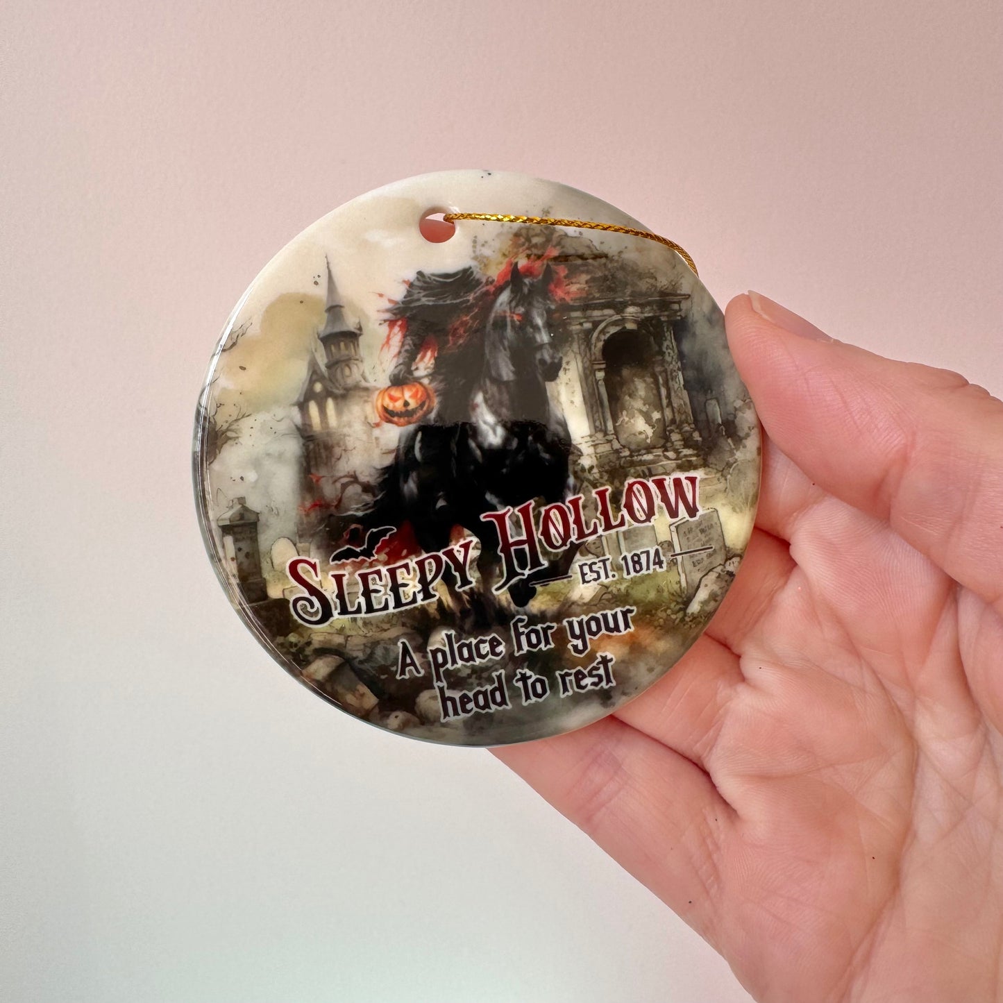 Sleepy Hollow Dark and Spooky Ornament