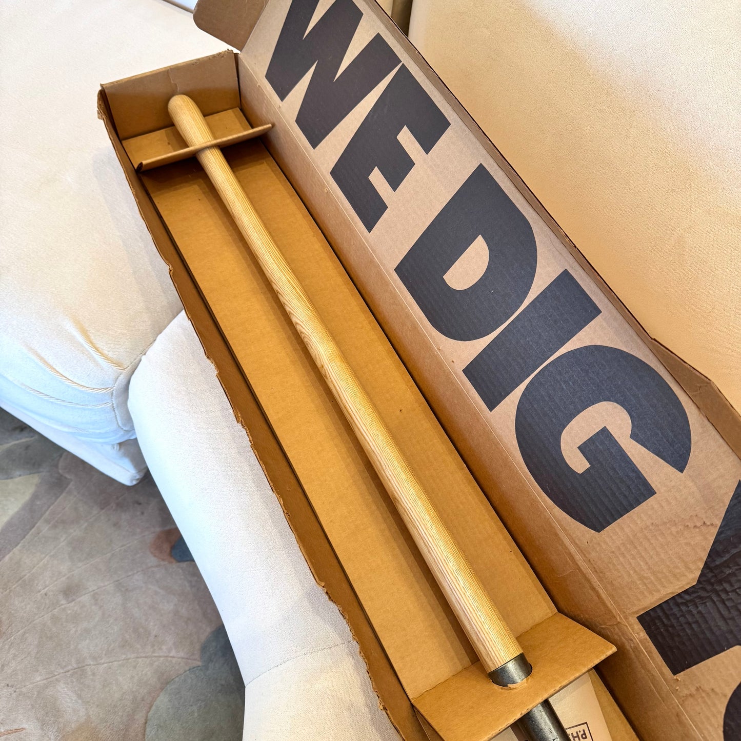 Vintage Advertising ‘ We Dig You’ Shovel Prototype