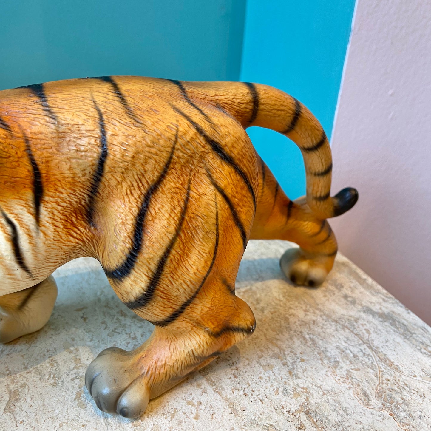 Vintage Porcelain Bengal Tiger Figurine