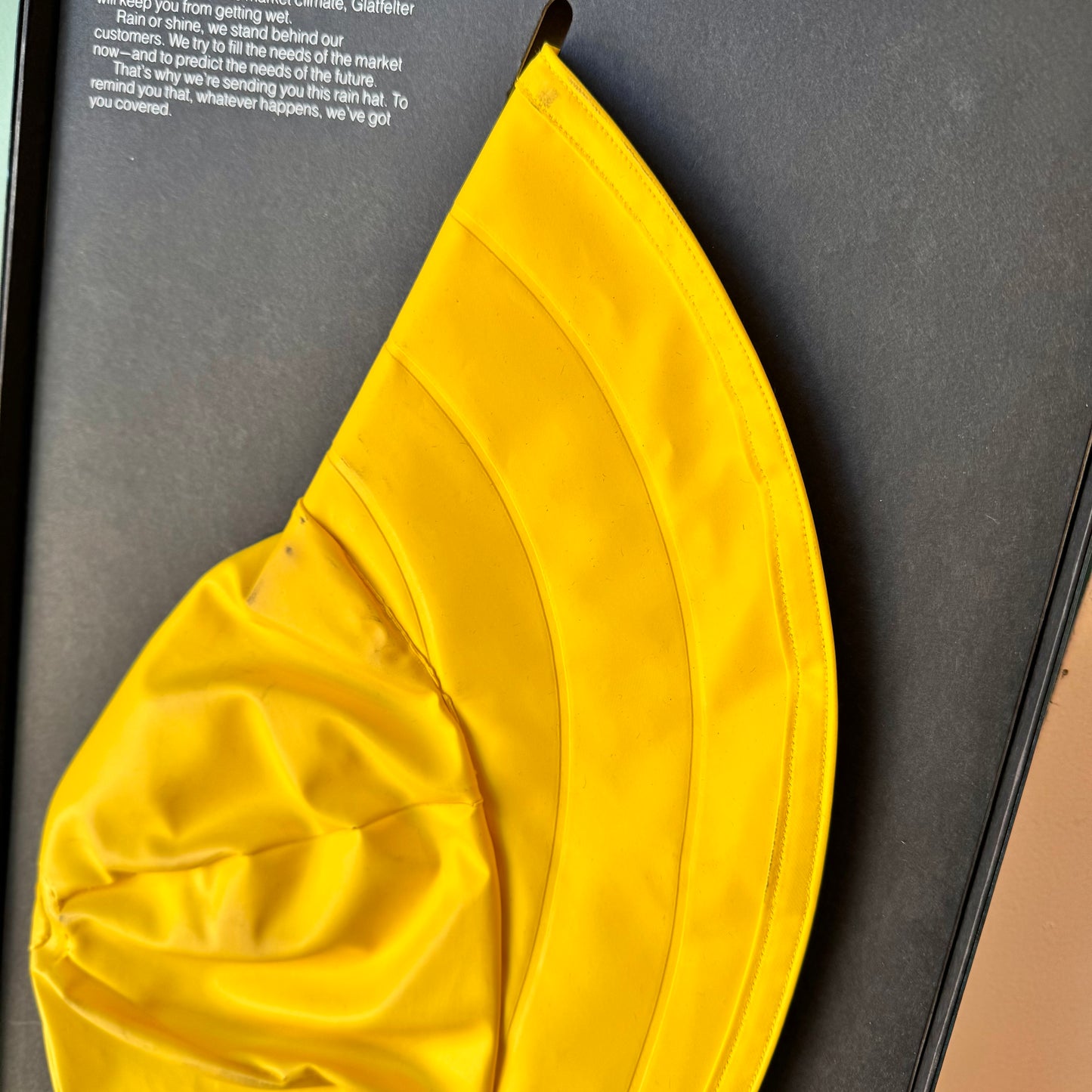 Vintage Advertising ‘Rain Hat’ Prototype