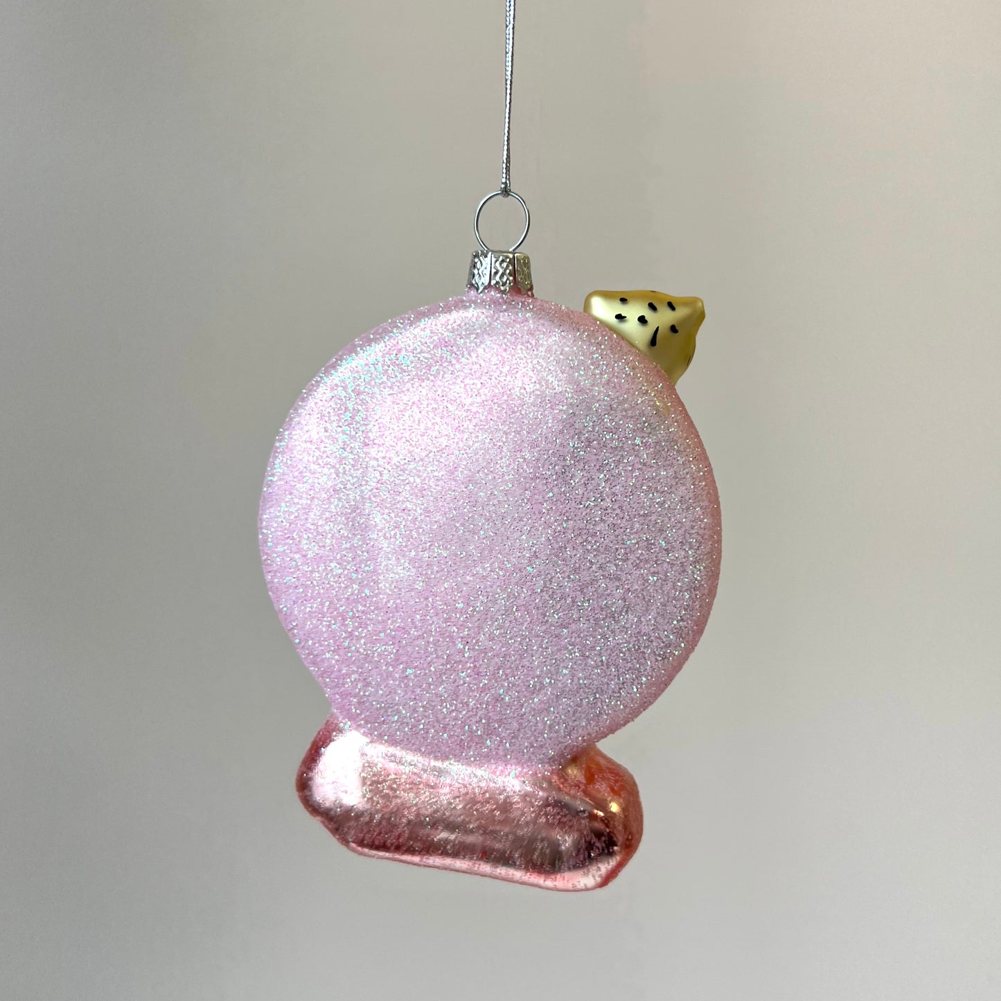 Pink Sunset Cheetah Ornament