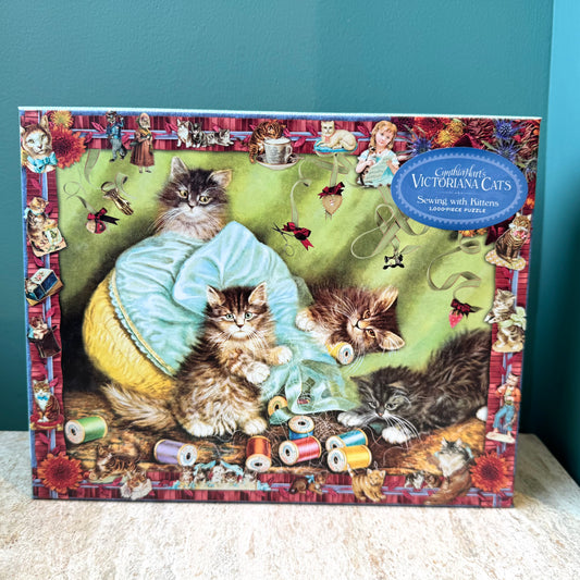 Cynthia Hart's Victoriana Cats 1,000-Piece Puzzle