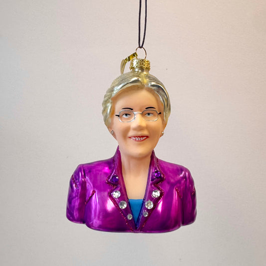 Elizabeth Warren Ornament