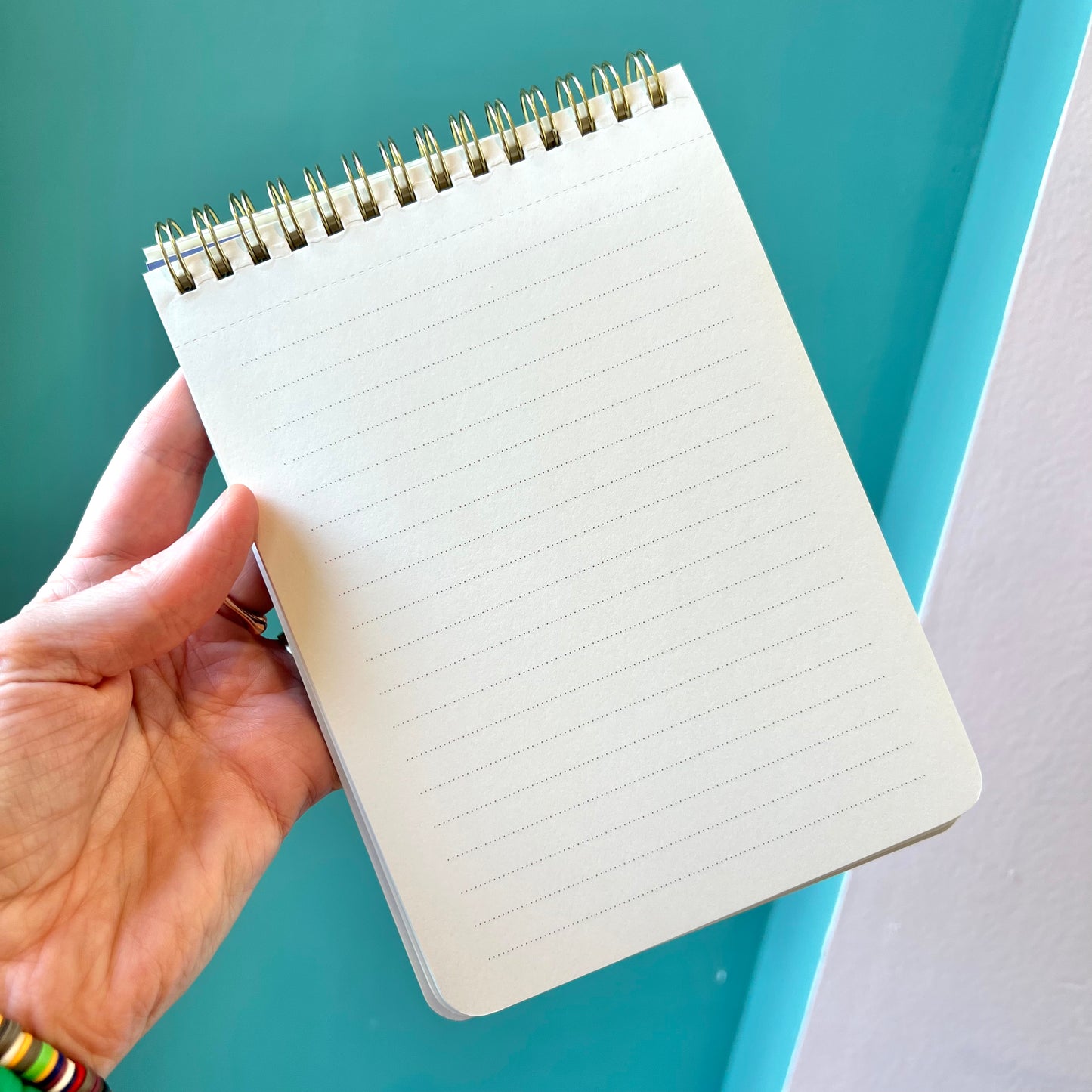 Rainbow Checkered Notes Jotter