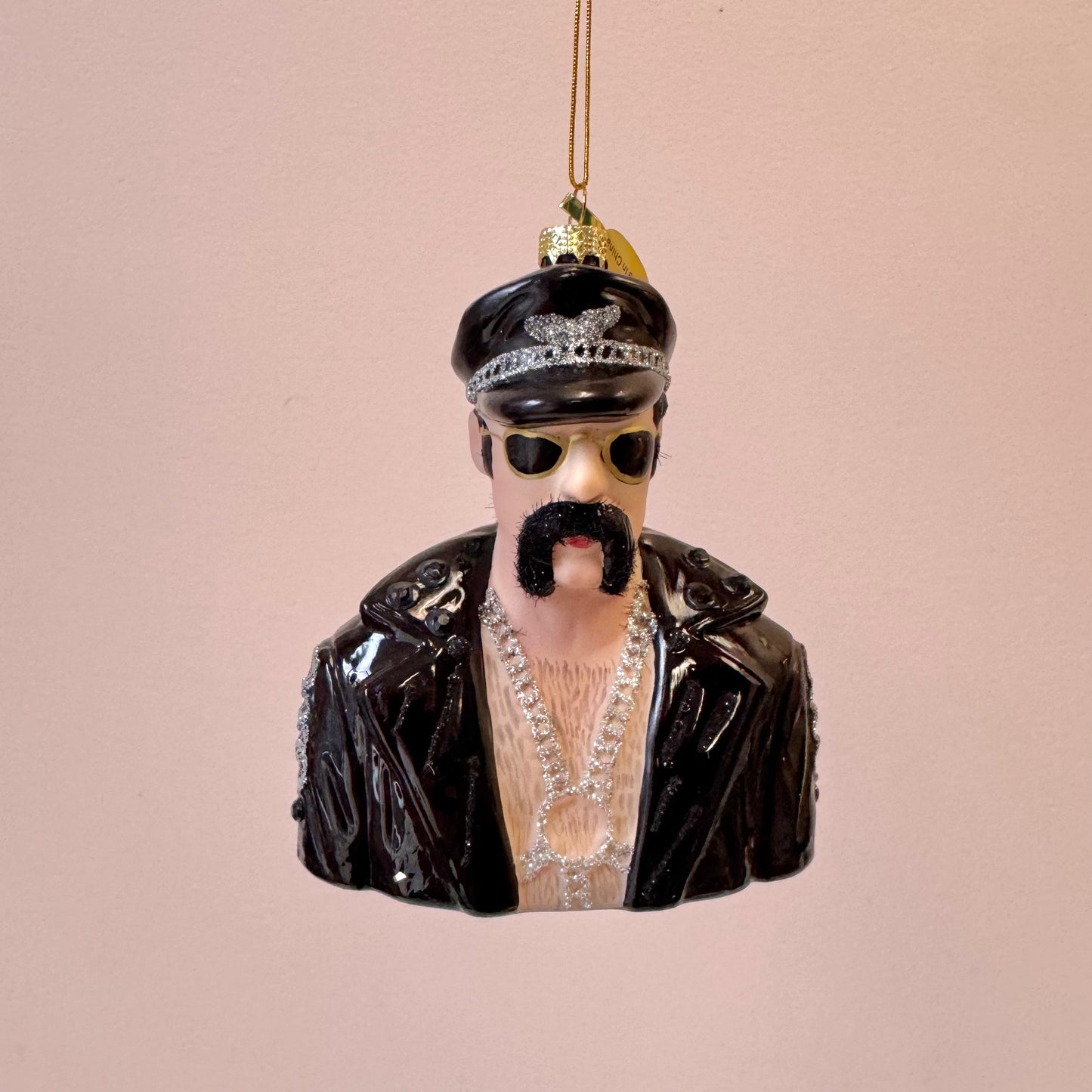 Leather Man Ornament