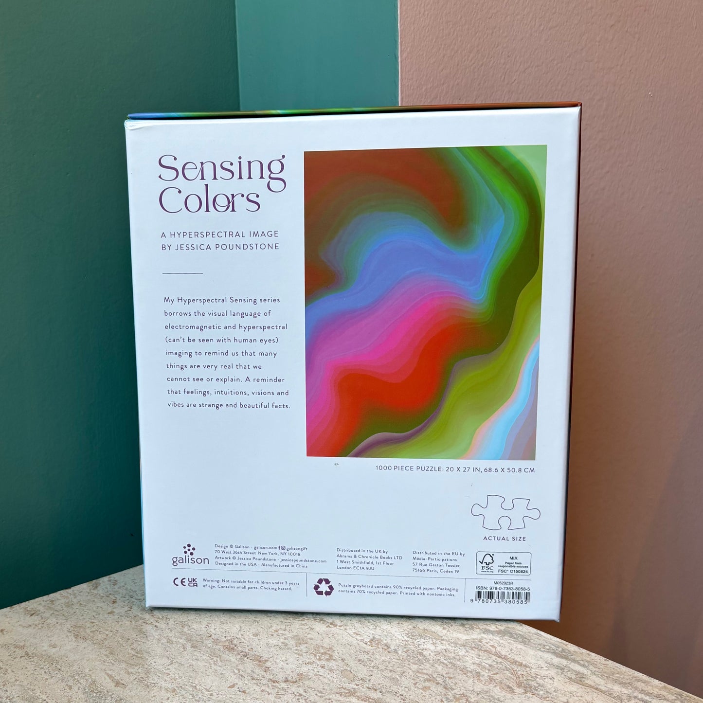 Sensing Colors by Jessica Poundstone 1000 Piece Puzzle
