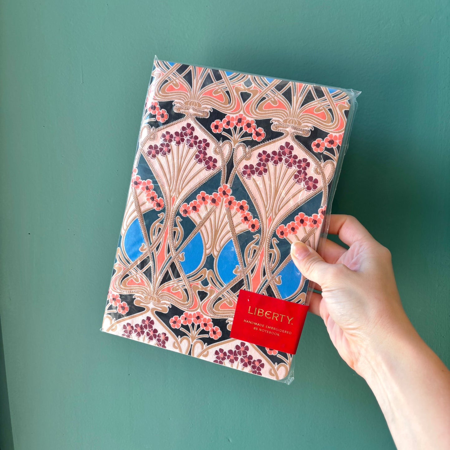 Liberty Handmade Embroidered Journal Notebook