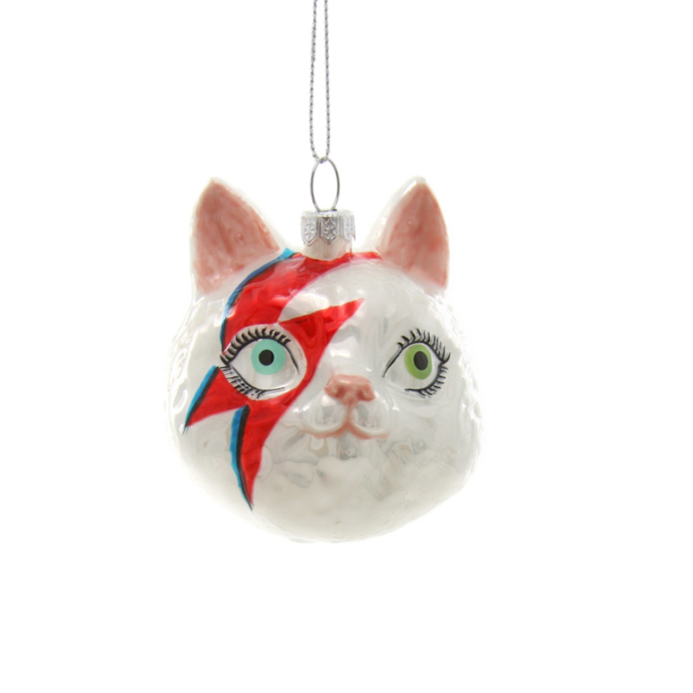 David Meowie Ornament