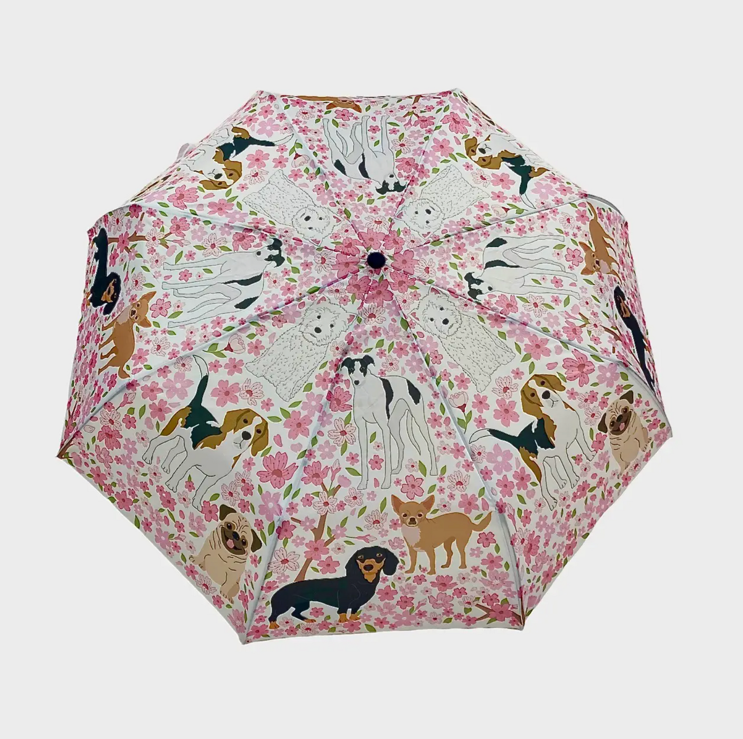 Pink Dog Umbrella