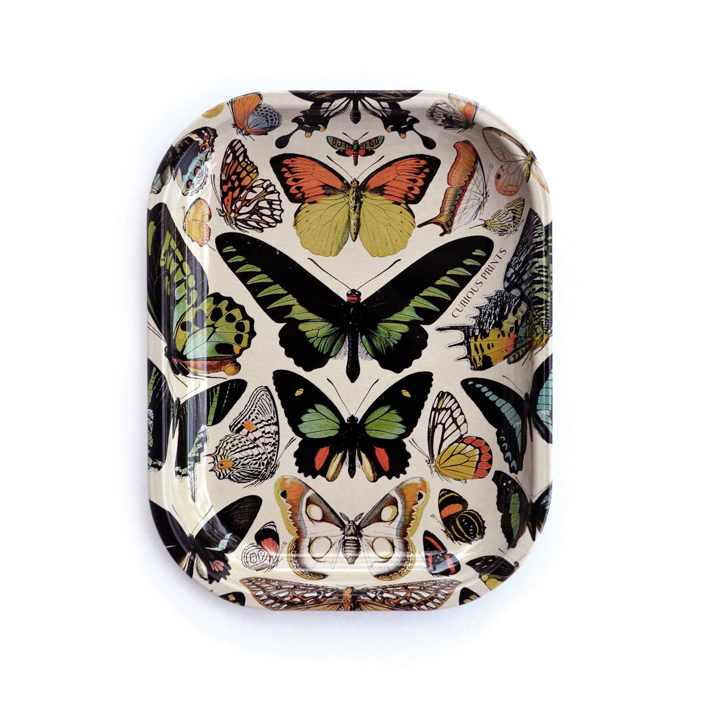 Metal Butterflies Trinket Tray