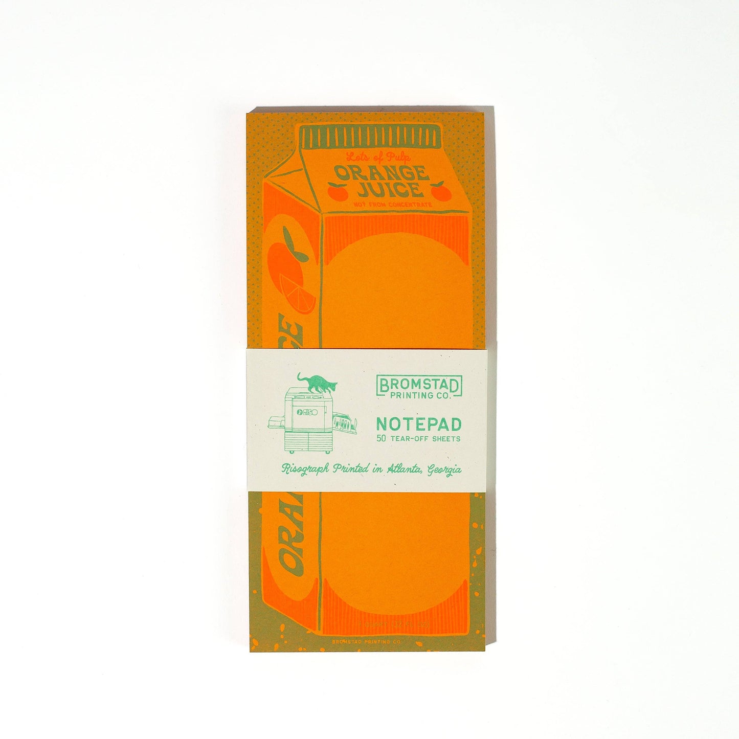 Orange Juice Notepad