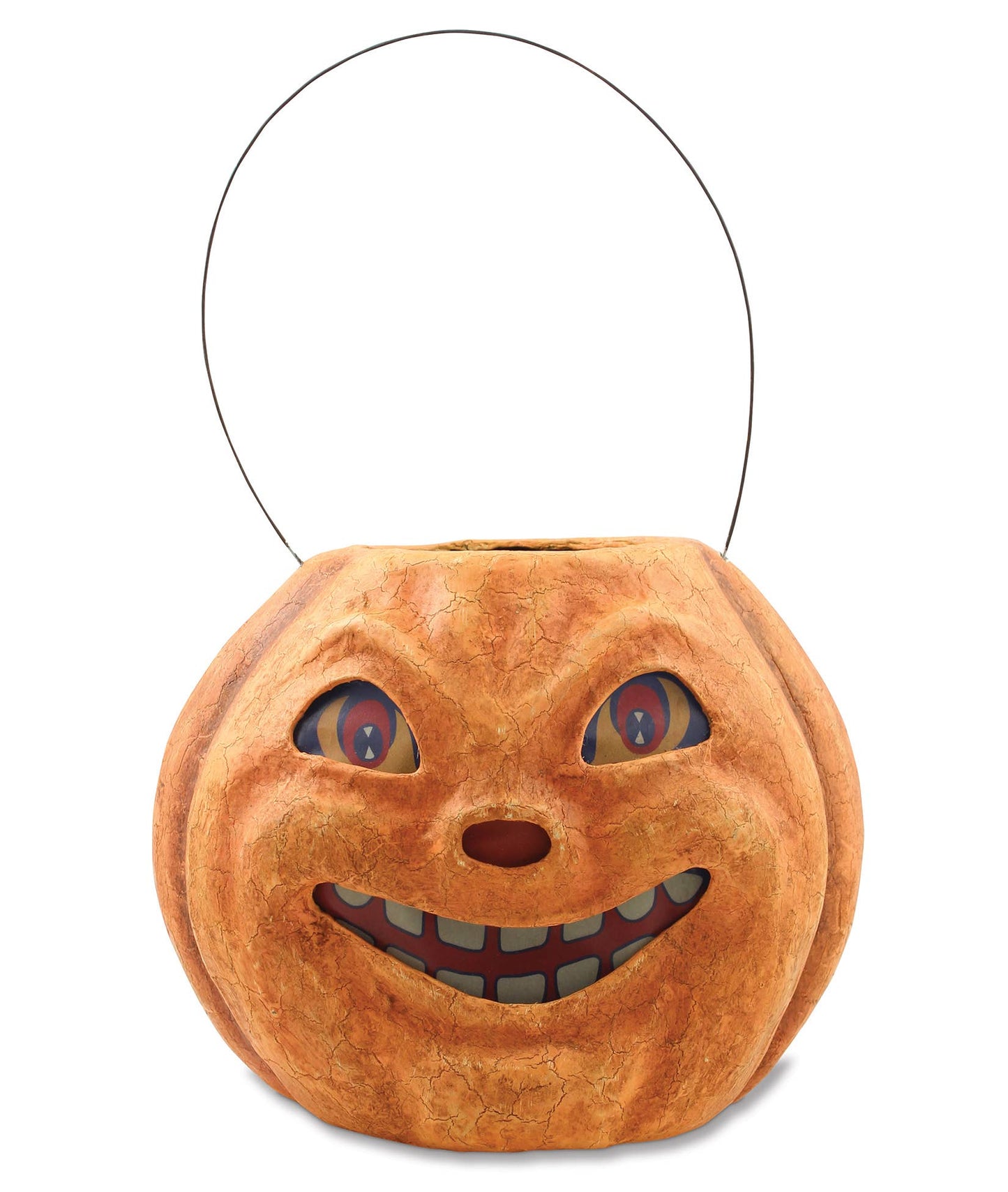 Vintage Inspired Pumpkin Candy Bucket