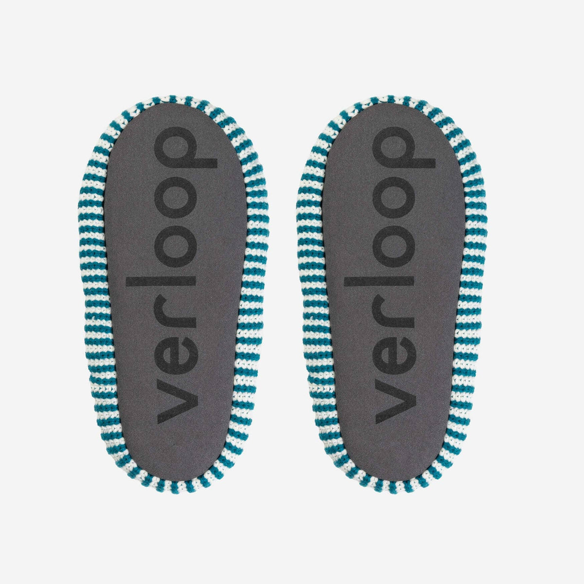 Pattern Patch Slide Slippers by Verloop Knits: Candy