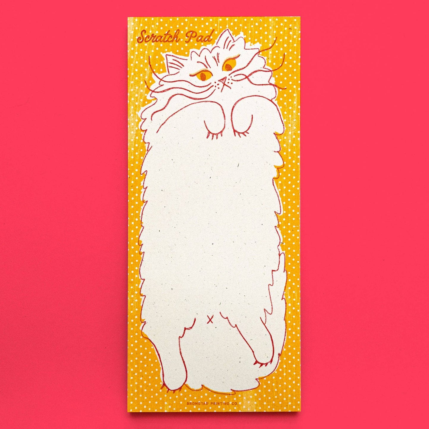 Scratch Pad Cat Notepad