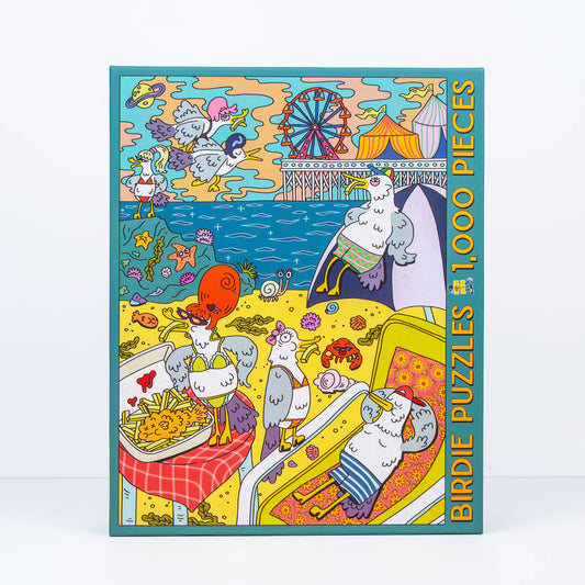 Gull Trouble | 1,000 Piece Puzzle
