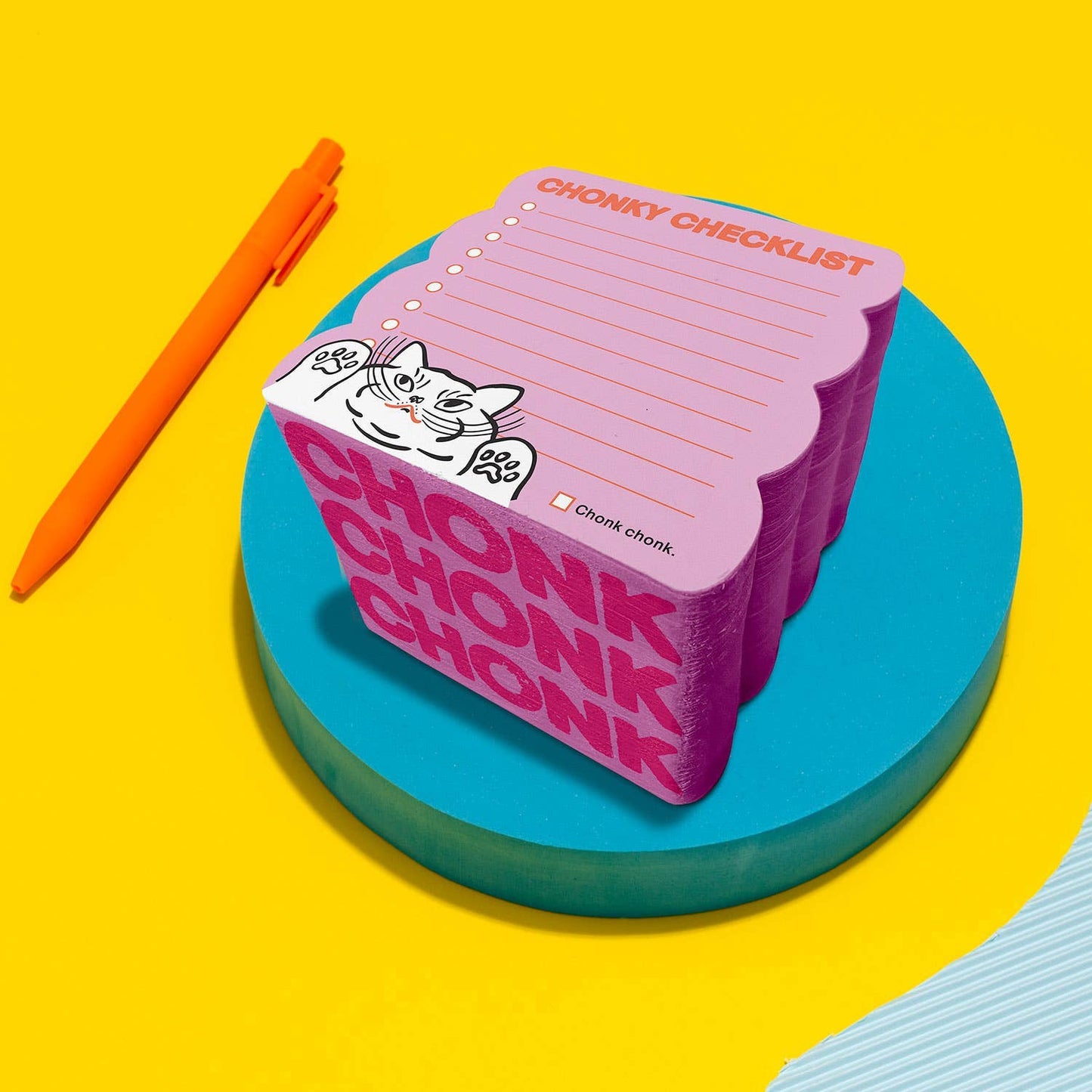 Chonky Checklist Note Pad