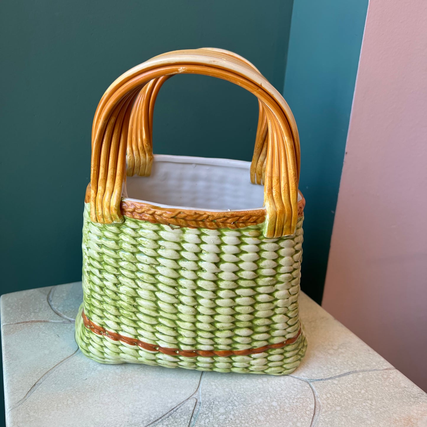 Vintage Intrada Italy Ceramic Bag