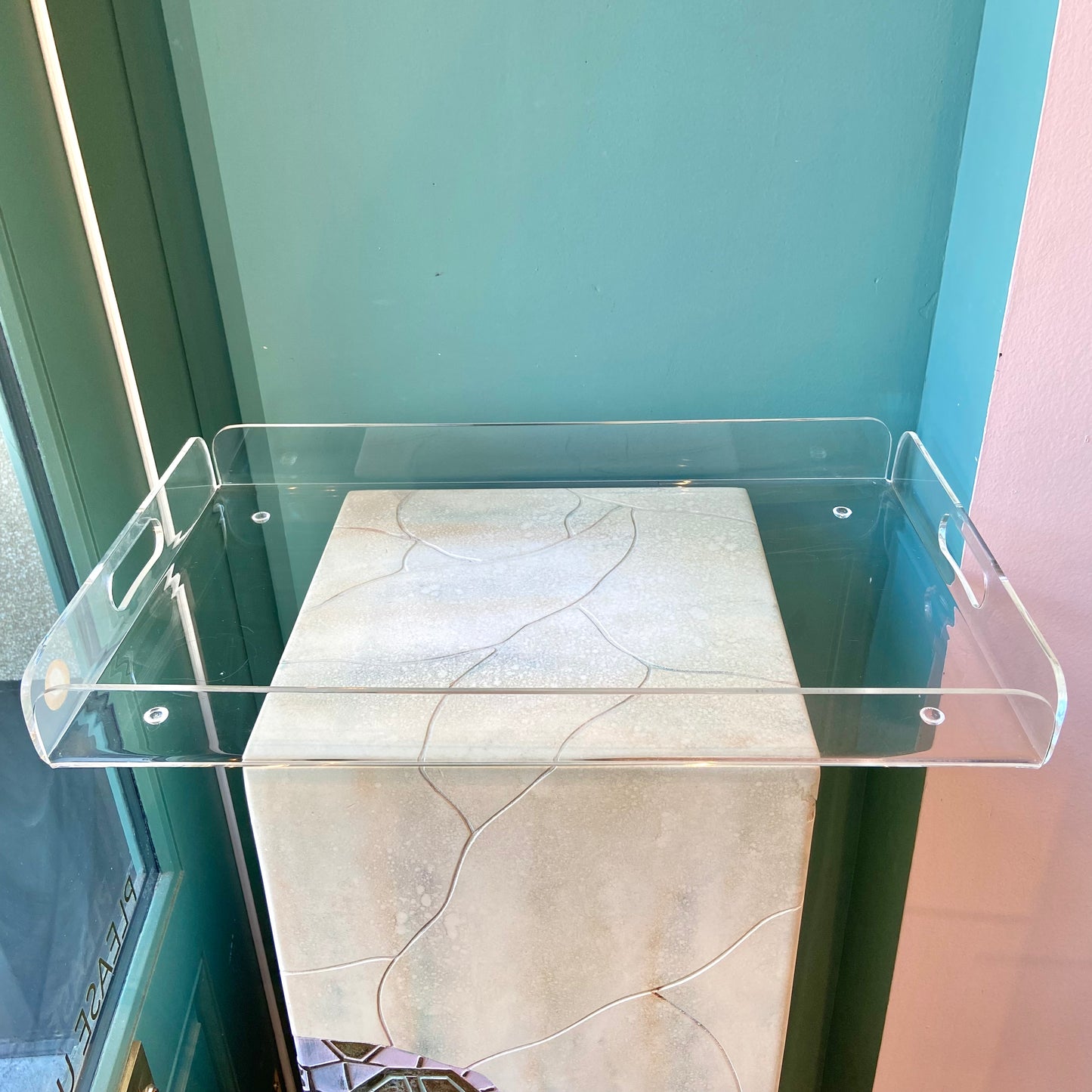 Vintage Lucite Tray