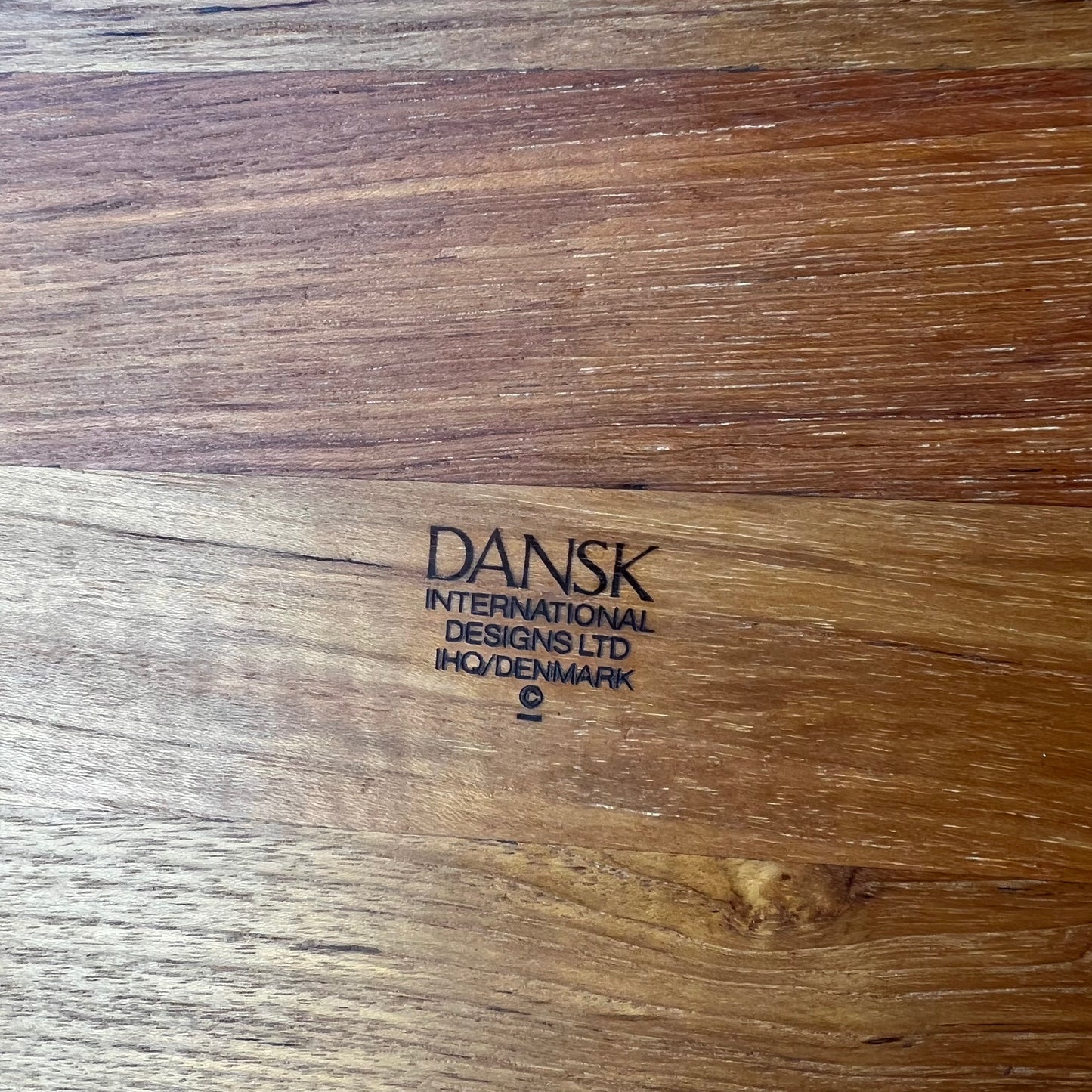 Vintage Teak Charcuterie Board by Dansk IHQ